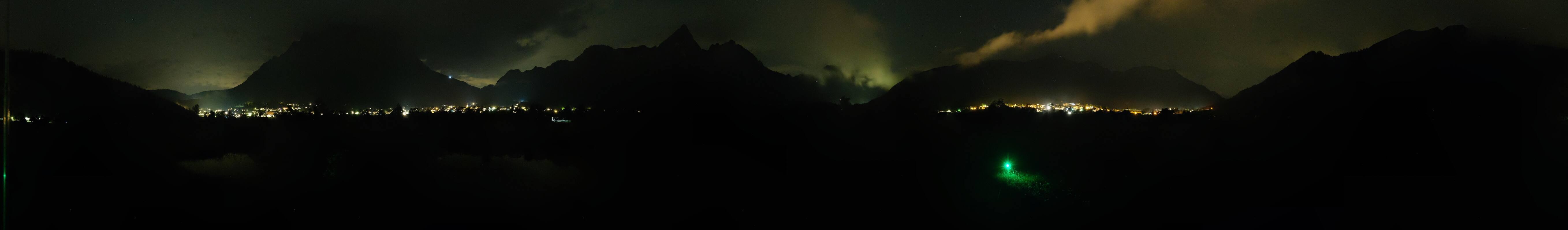 Archived image Webcam Ehrwald-Lermoos: Golf Club Zugspitze