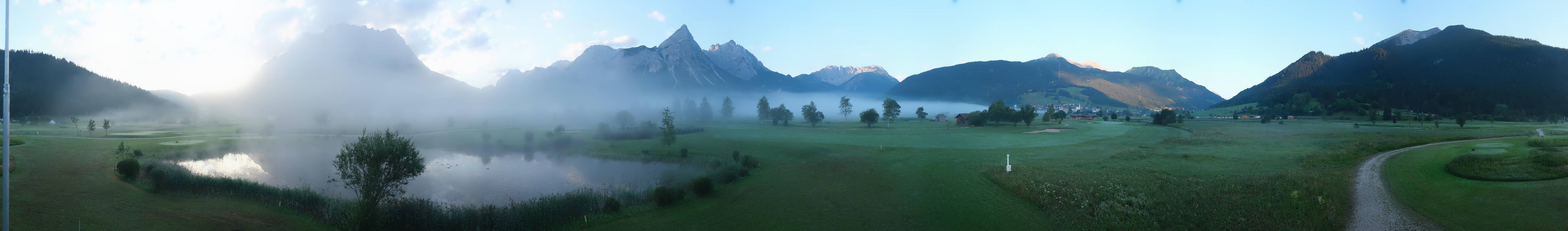 Archiv Foto Webcam Golfclub Zugspitze-Tirol Ehrwald-Lermoos