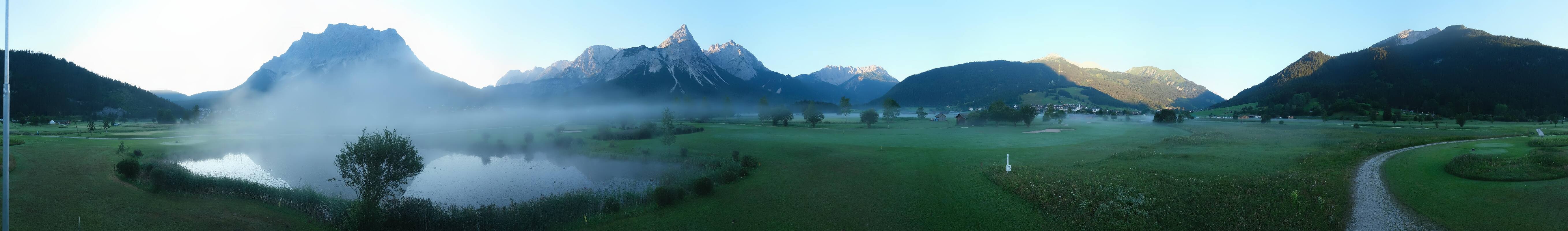 Archiv Foto Webcam Golfclub Zugspitze-Tirol Ehrwald-Lermoos