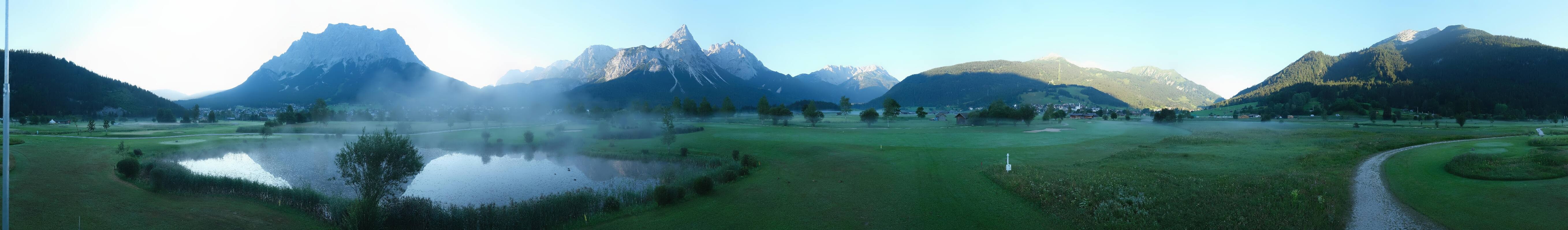 Archiv Foto Webcam Golfclub Zugspitze-Tirol Ehrwald-Lermoos