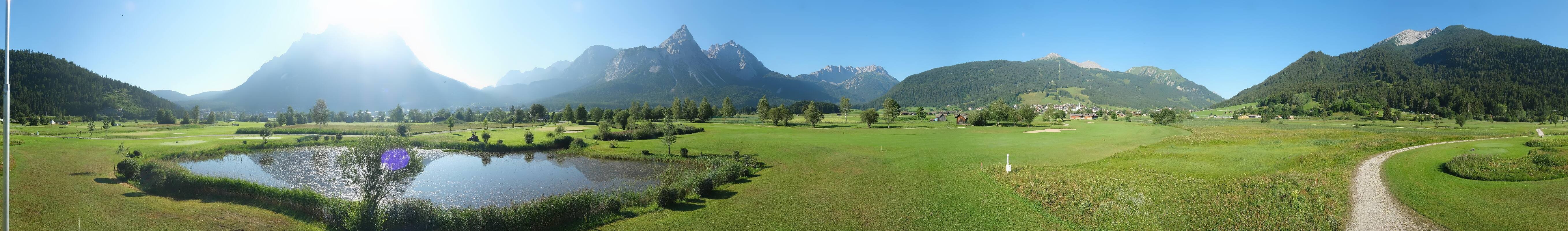 Archiv Foto Webcam Golfclub Zugspitze-Tirol Ehrwald-Lermoos