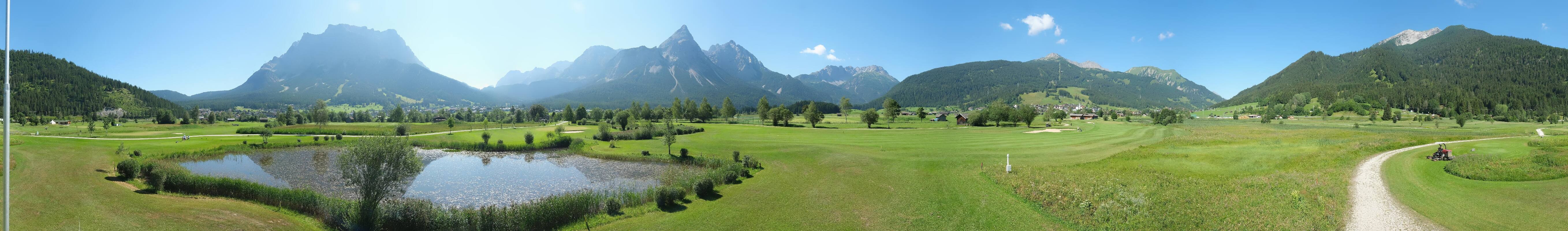 Archiv Foto Webcam Golfclub Zugspitze-Tirol Ehrwald-Lermoos