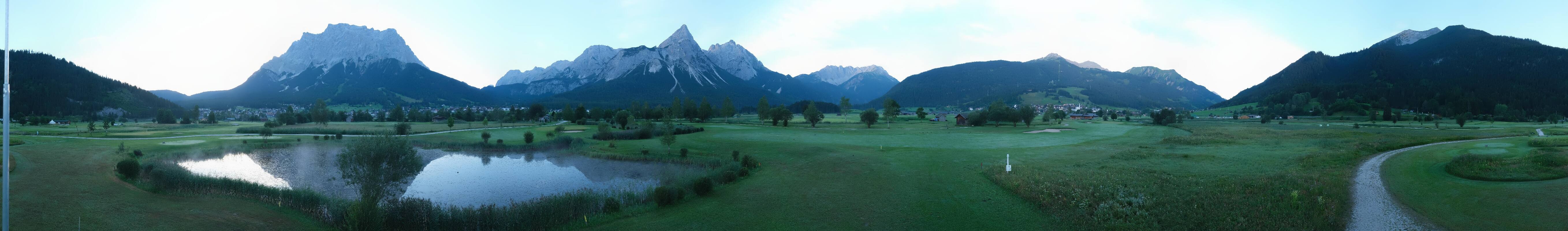 Archiv Foto Webcam Golfclub Zugspitze-Tirol Ehrwald-Lermoos