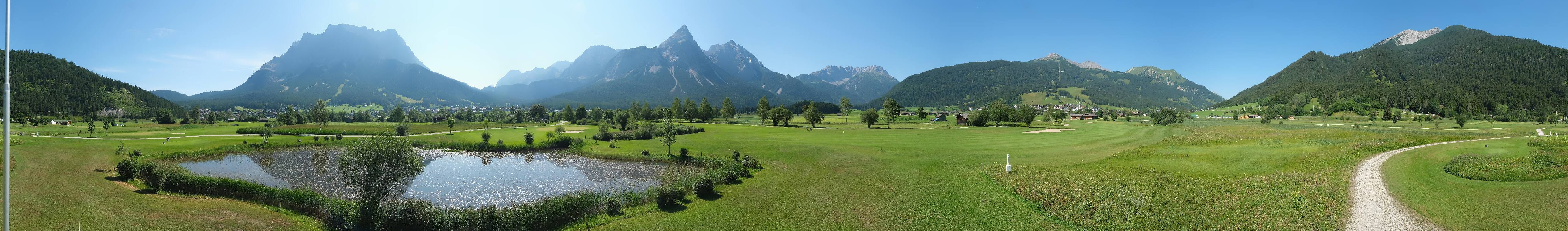 Archiv Foto Webcam Golfclub Zugspitze-Tirol Ehrwald-Lermoos