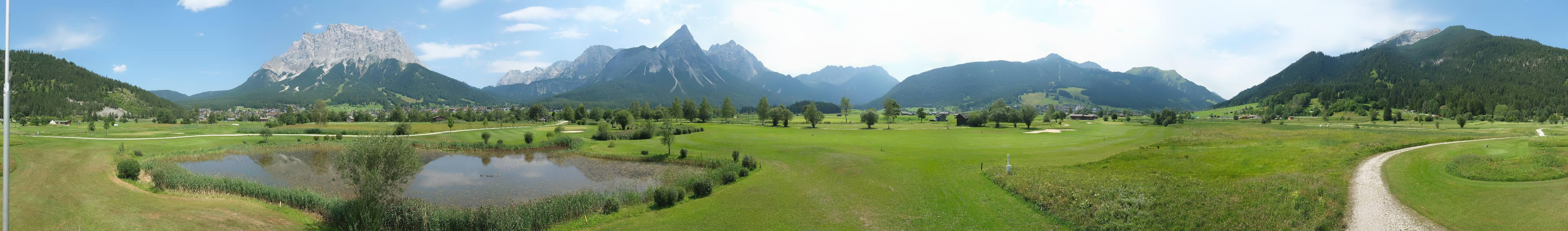 Archiv Foto Webcam Golfclub Zugspitze-Tirol Ehrwald-Lermoos