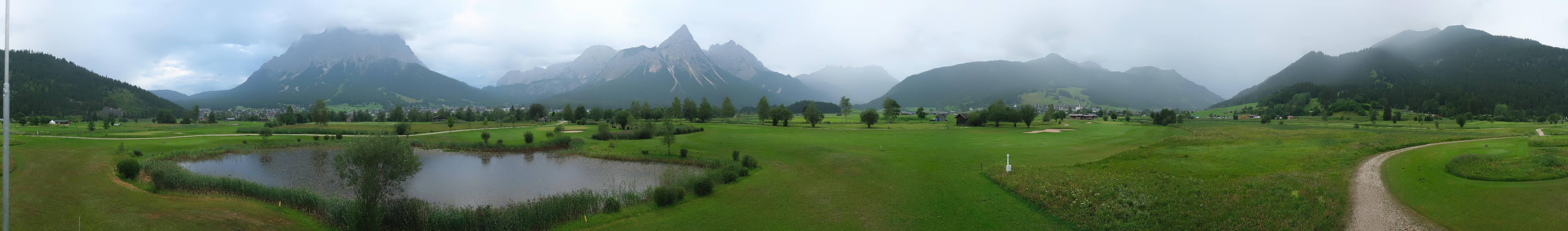 Archiv Foto Webcam Golfclub Zugspitze-Tirol Ehrwald-Lermoos