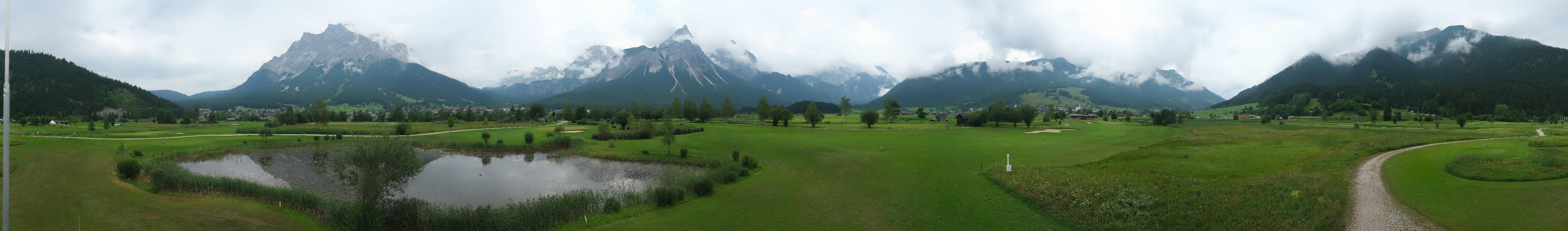 Archiv Foto Webcam Golfclub Zugspitze-Tirol Ehrwald-Lermoos