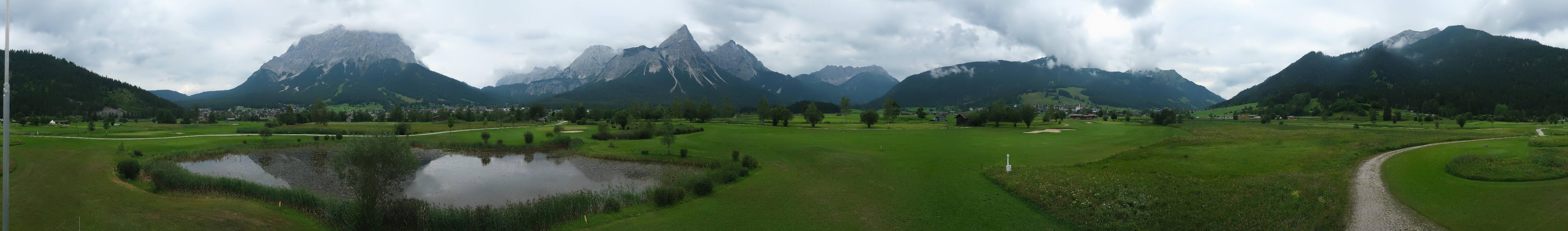 Archiv Foto Webcam Golfclub Zugspitze-Tirol Ehrwald-Lermoos