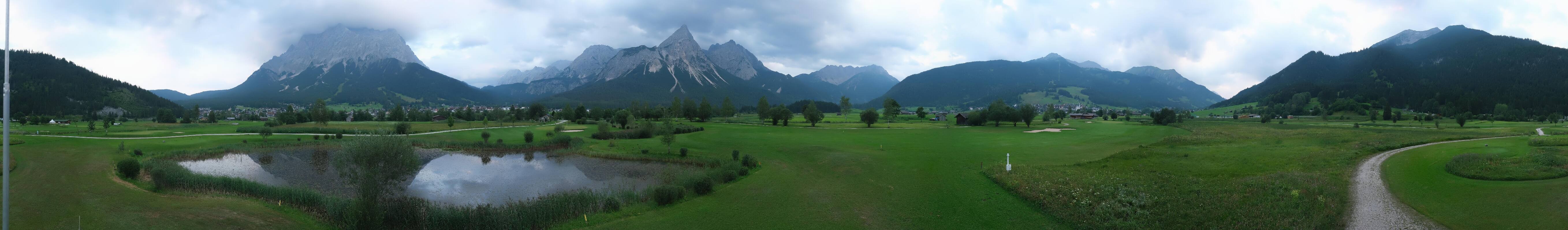 Archiv Foto Webcam Golfclub Zugspitze-Tirol Ehrwald-Lermoos