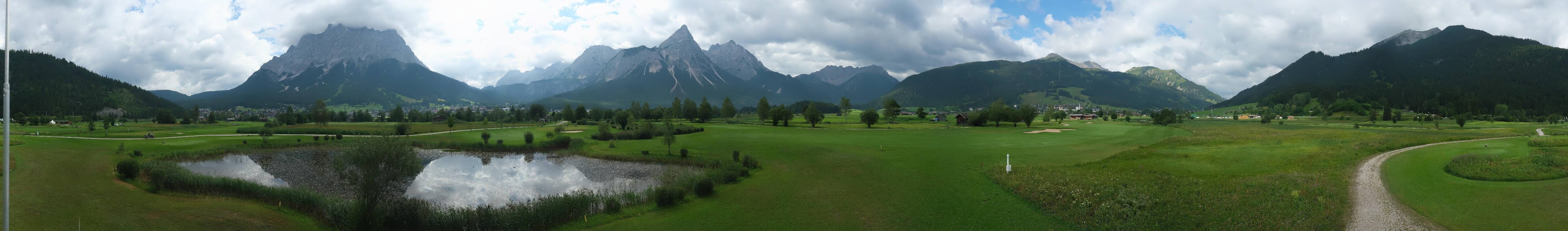 Archiv Foto Webcam Golfclub Zugspitze-Tirol Ehrwald-Lermoos