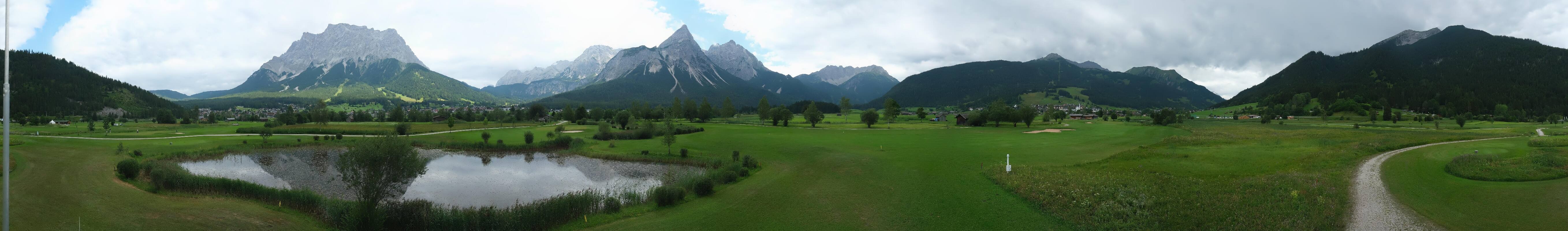 Archiv Foto Webcam Golfclub Zugspitze-Tirol Ehrwald-Lermoos