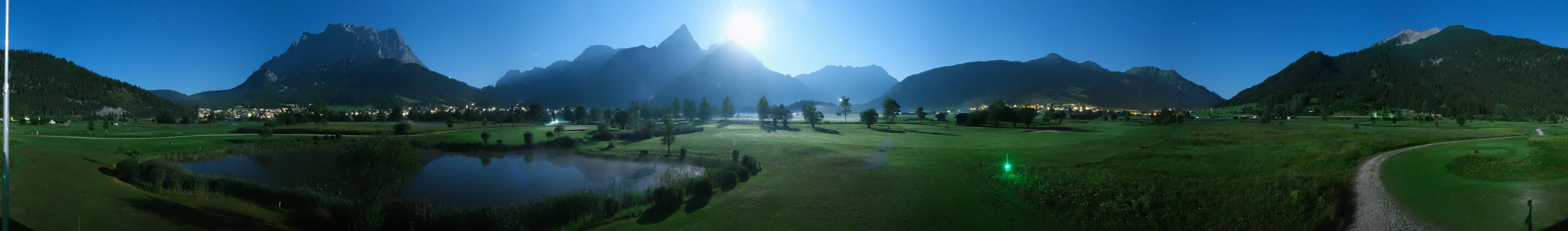 Archiv Foto Webcam Golfclub Zugspitze-Tirol Ehrwald-Lermoos