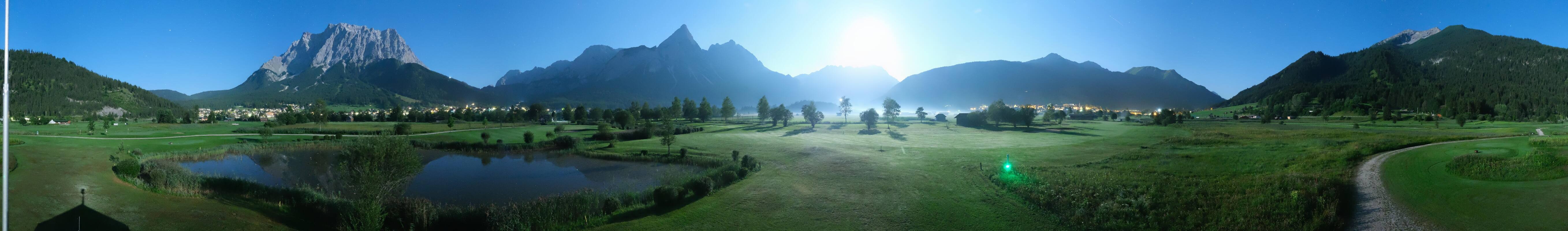 Archiv Foto Webcam Golfclub Zugspitze-Tirol Ehrwald-Lermoos