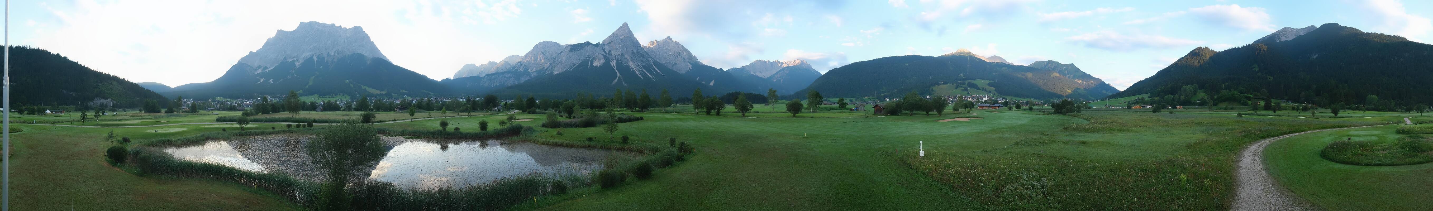 Archiv Foto Webcam Golfclub Zugspitze-Tirol Ehrwald-Lermoos