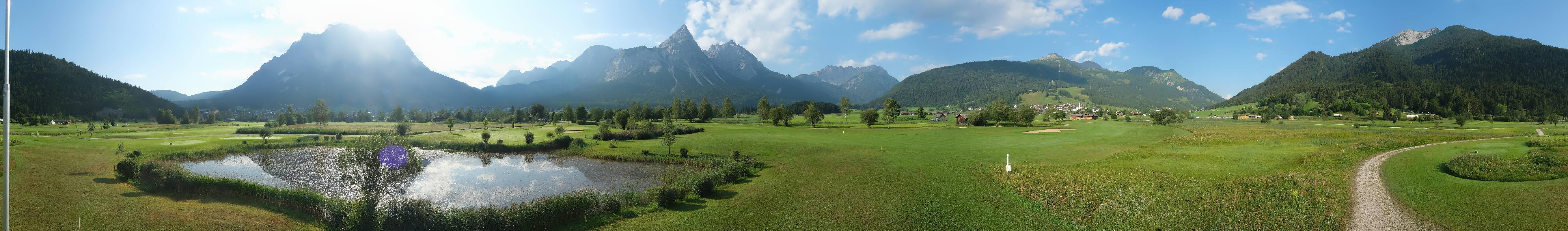 Archiv Foto Webcam Golfclub Zugspitze-Tirol Ehrwald-Lermoos