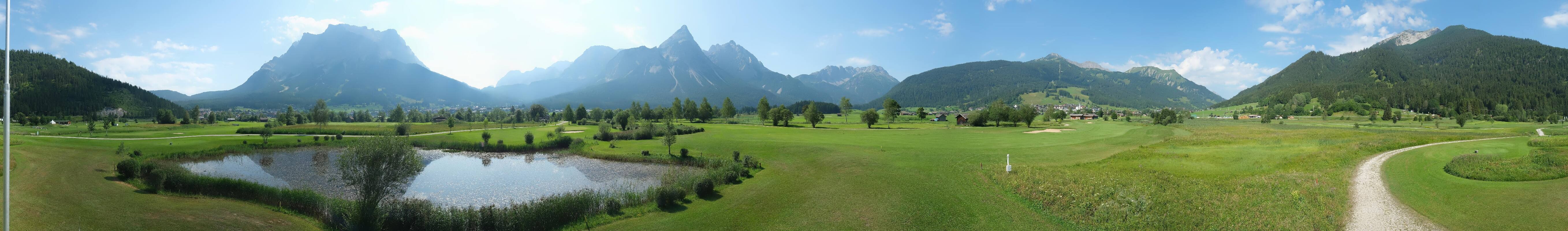 Archiv Foto Webcam Golfclub Zugspitze-Tirol Ehrwald-Lermoos