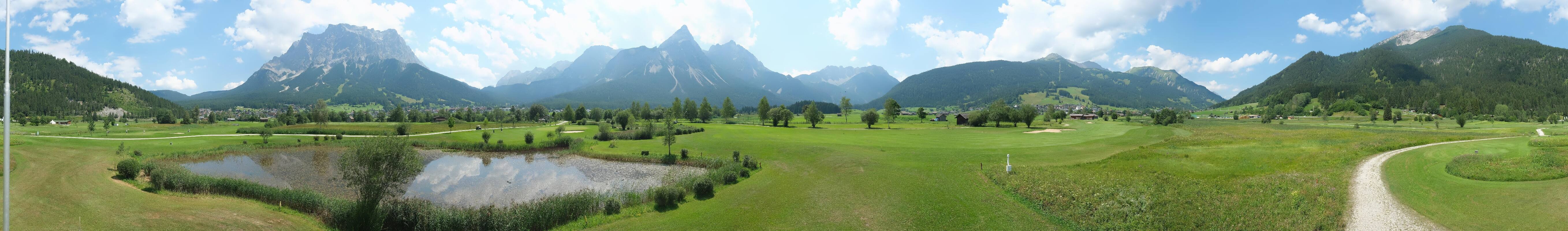 Archiv Foto Webcam Golfclub Zugspitze-Tirol Ehrwald-Lermoos