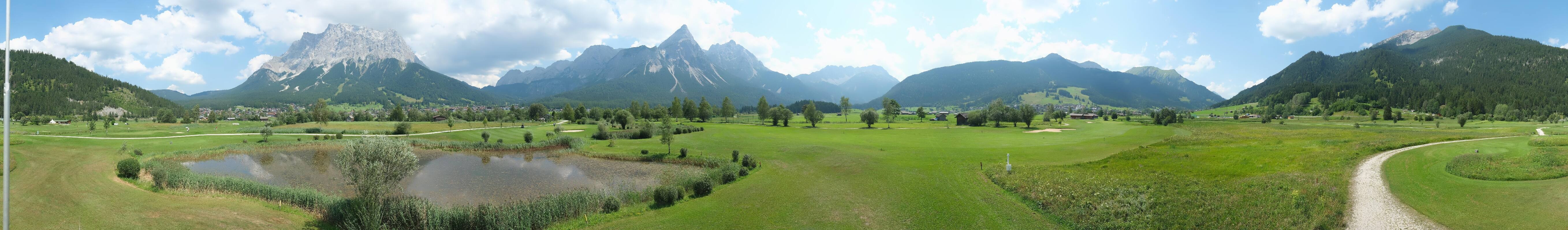 Archiv Foto Webcam Golfclub Zugspitze-Tirol Ehrwald-Lermoos