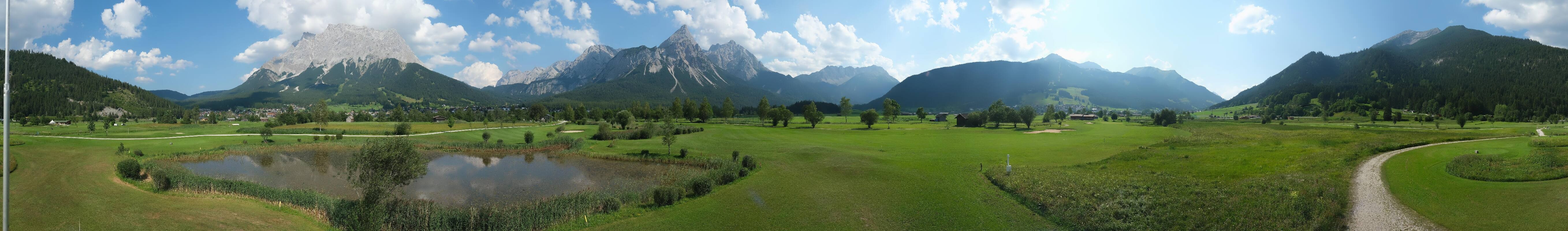 Archiv Foto Webcam Golfclub Zugspitze-Tirol Ehrwald-Lermoos