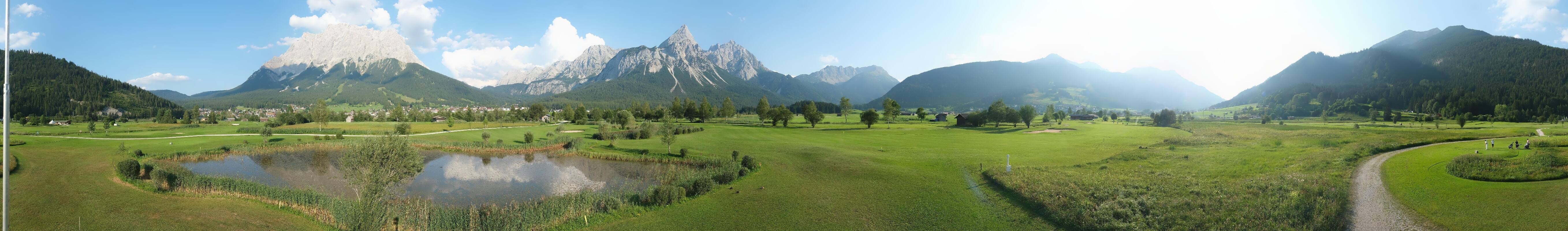 Archiv Foto Webcam Golfclub Zugspitze-Tirol Ehrwald-Lermoos