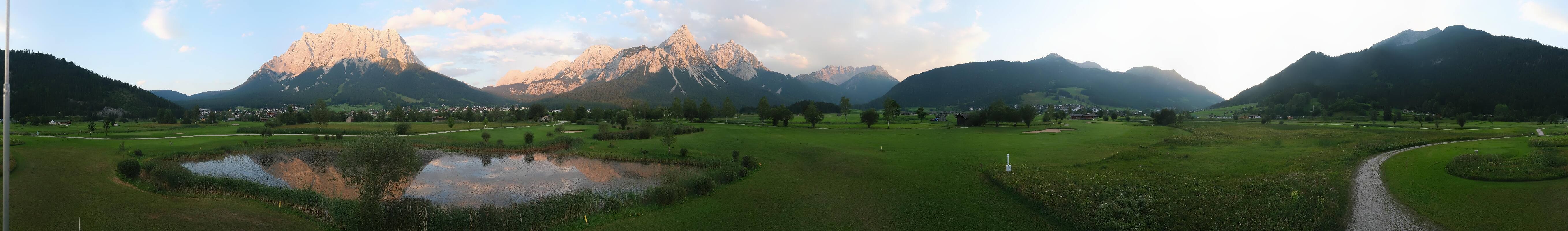 Archiv Foto Webcam Golfclub Zugspitze-Tirol Ehrwald-Lermoos