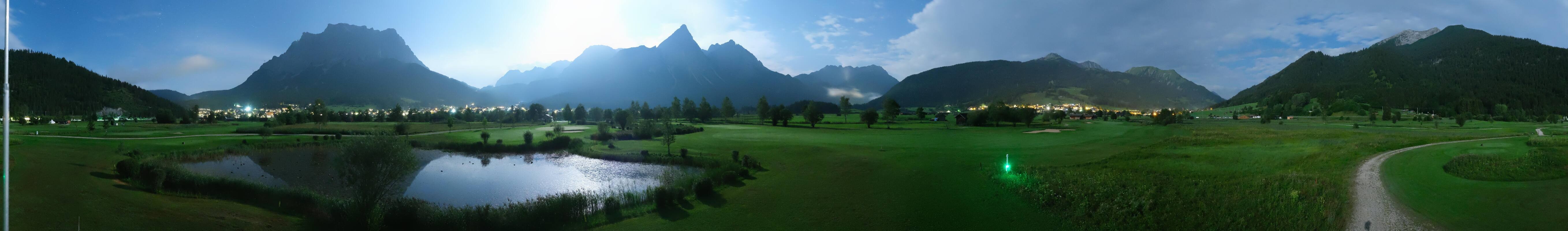 Archiv Foto Webcam Golfclub Zugspitze-Tirol Ehrwald-Lermoos
