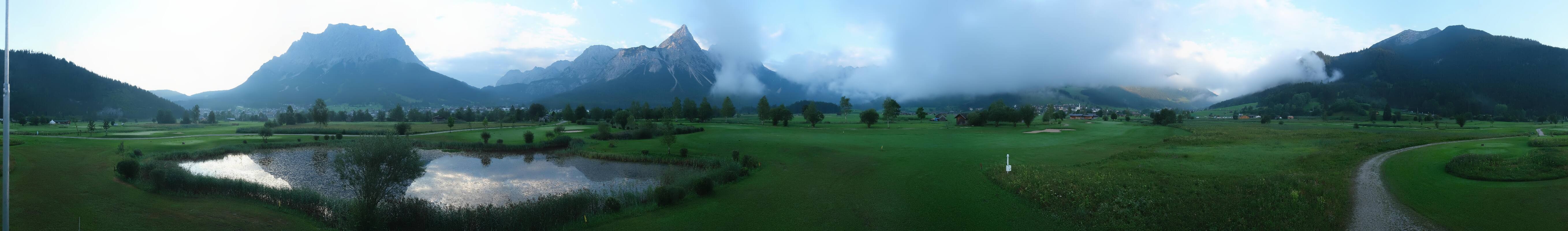 Archiv Foto Webcam Golfclub Zugspitze-Tirol Ehrwald-Lermoos