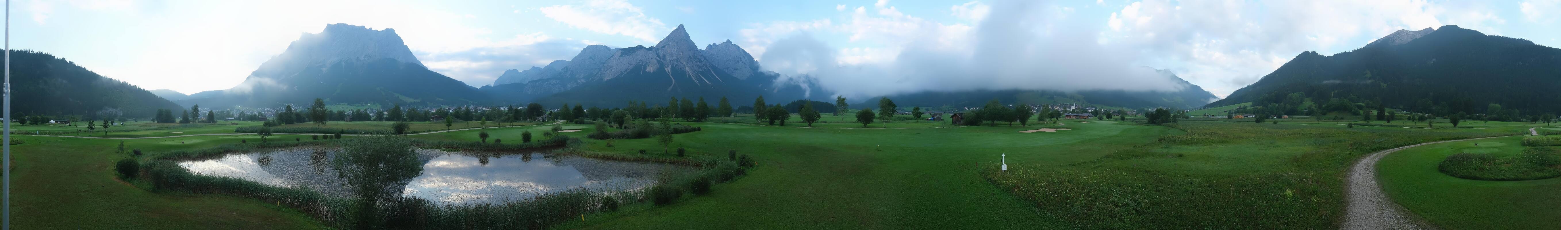 Archiv Foto Webcam Golfclub Zugspitze-Tirol Ehrwald-Lermoos