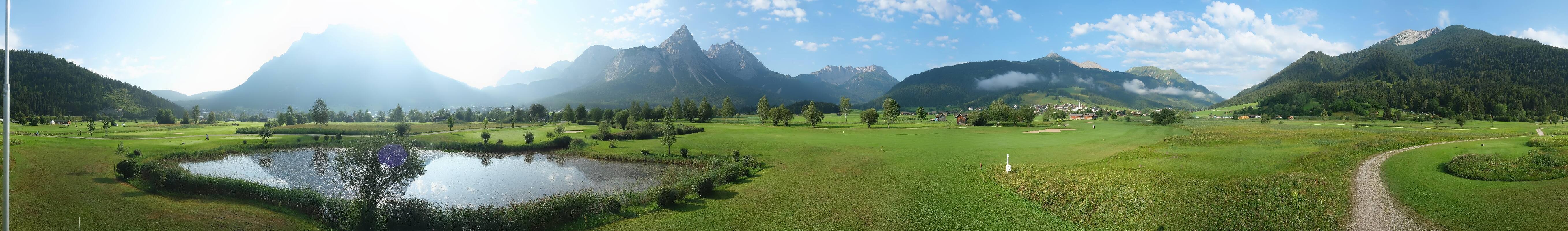 Archiv Foto Webcam Golfclub Zugspitze-Tirol Ehrwald-Lermoos
