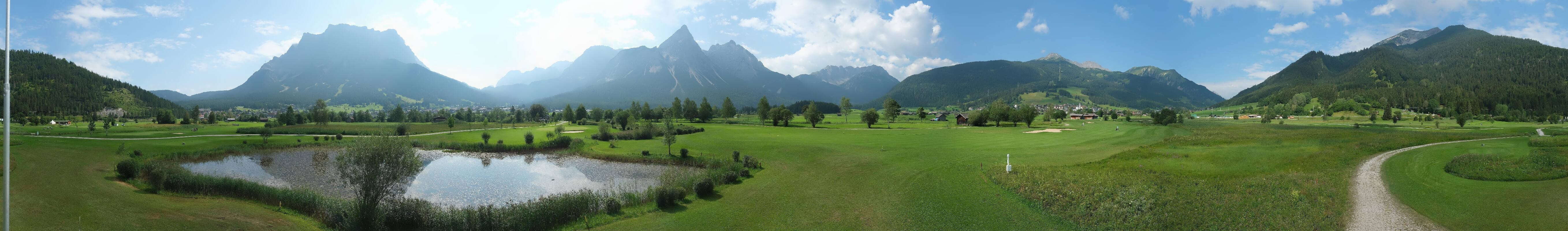 Archiv Foto Webcam Golfclub Zugspitze-Tirol Ehrwald-Lermoos