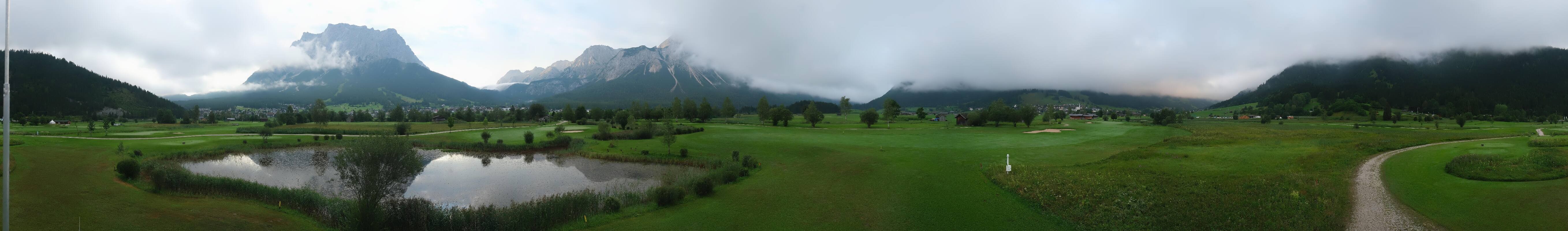 Archiv Foto Webcam Golfclub Zugspitze-Tirol Ehrwald-Lermoos