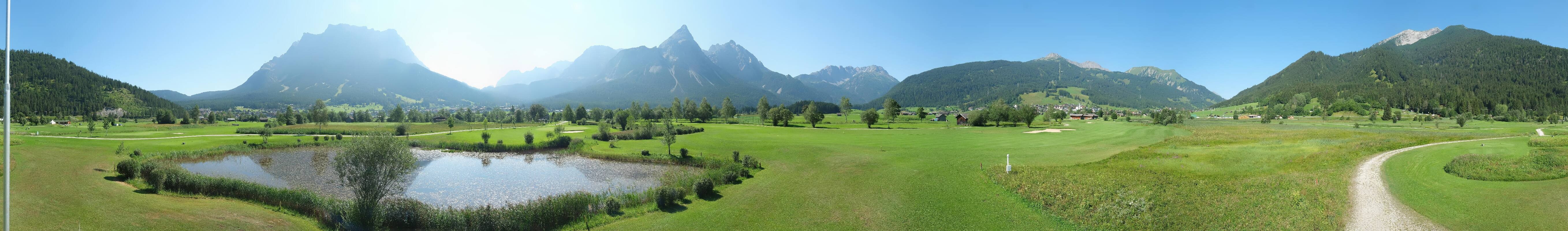 Archiv Foto Webcam Golfclub Zugspitze-Tirol Ehrwald-Lermoos