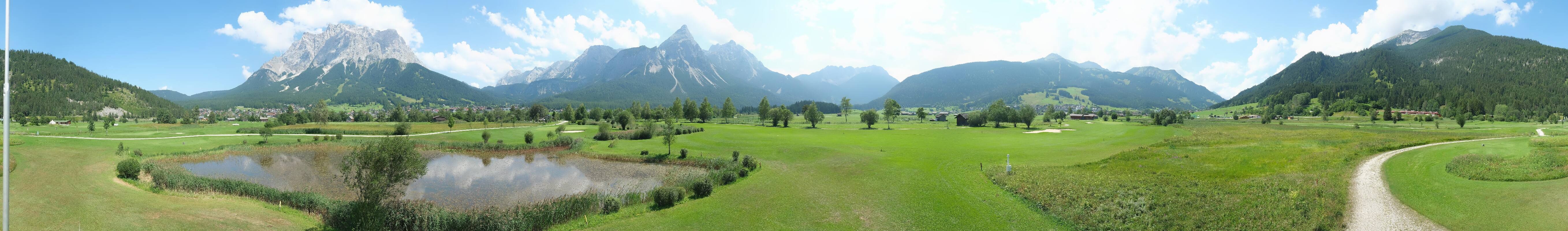 Archiv Foto Webcam Golfclub Zugspitze-Tirol Ehrwald-Lermoos