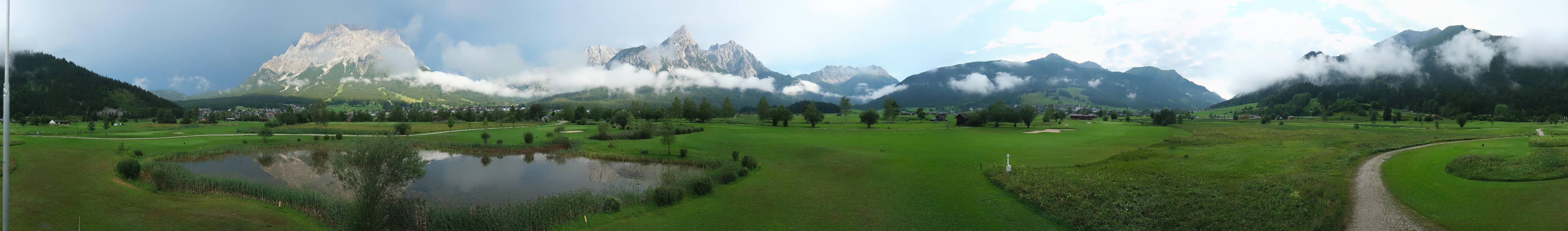 Archiv Foto Webcam Golfclub Zugspitze-Tirol Ehrwald-Lermoos