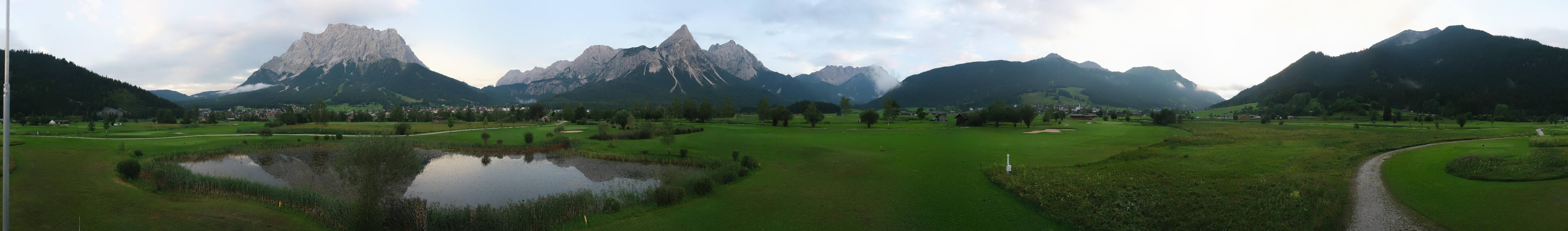 Archiv Foto Webcam Golfclub Zugspitze-Tirol Ehrwald-Lermoos