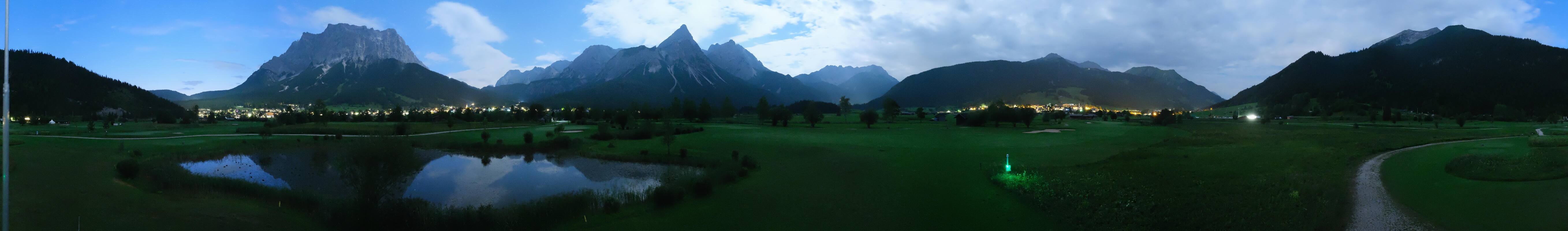 Archiv Foto Webcam Golfclub Zugspitze-Tirol Ehrwald-Lermoos