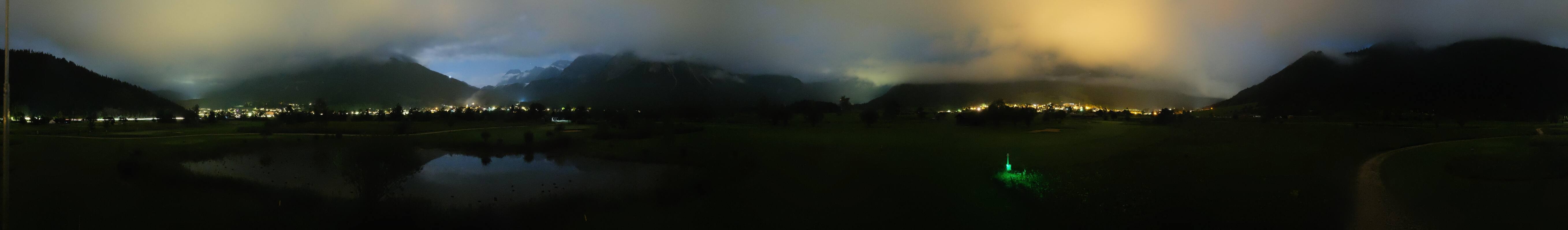 Archived image Webcam Ehrwald-Lermoos: Golf Club Zugspitze