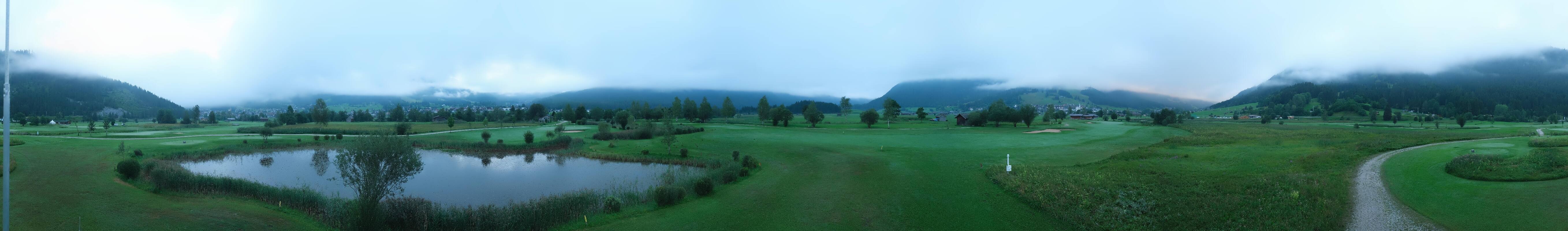 Archived image Webcam Ehrwald-Lermoos: Golf Club Zugspitze