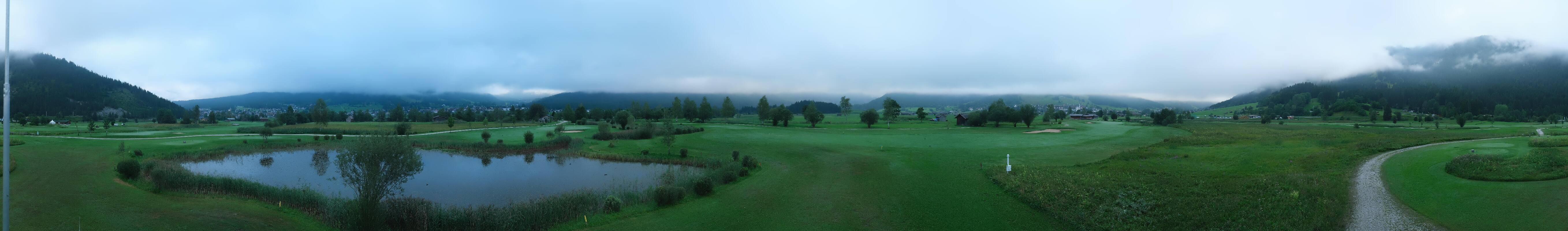 Archived image Webcam Ehrwald-Lermoos: Golf Club Zugspitze