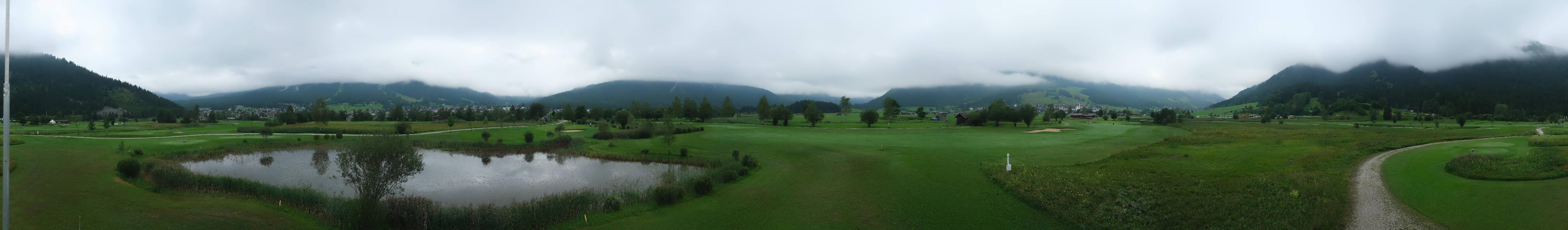 Archived image Webcam Ehrwald-Lermoos: Golf Club Zugspitze