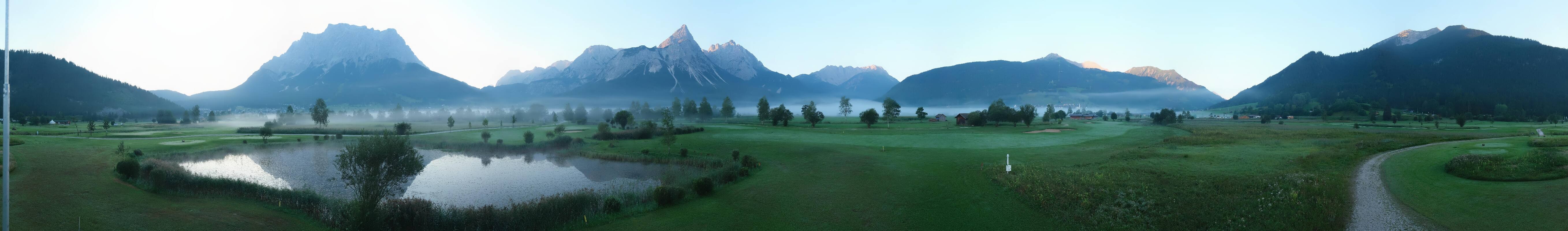 Archiv Foto Webcam Golfclub Zugspitze-Tirol Ehrwald-Lermoos