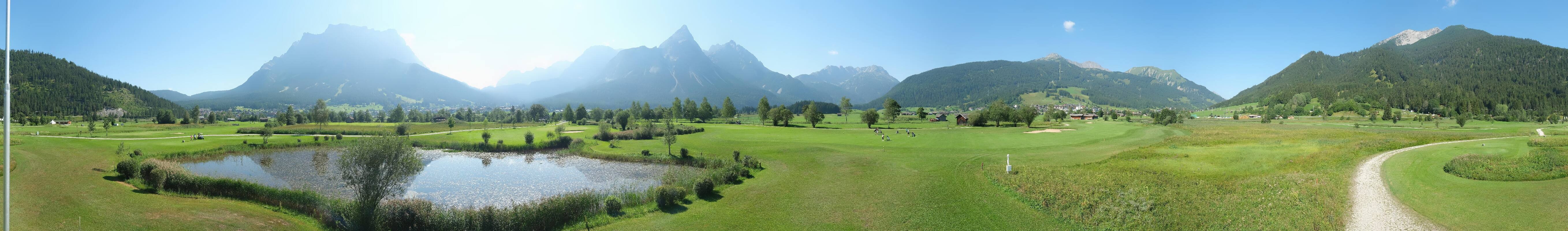 Archiv Foto Webcam Golfclub Zugspitze-Tirol Ehrwald-Lermoos
