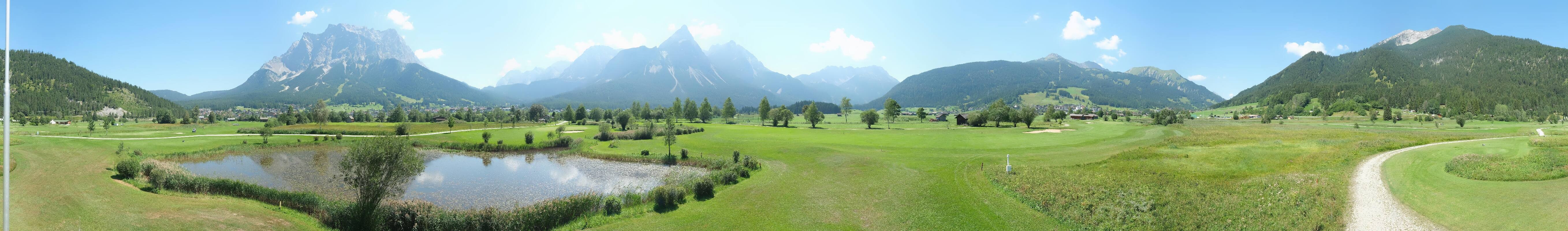 Archiv Foto Webcam Golfclub Zugspitze-Tirol Ehrwald-Lermoos