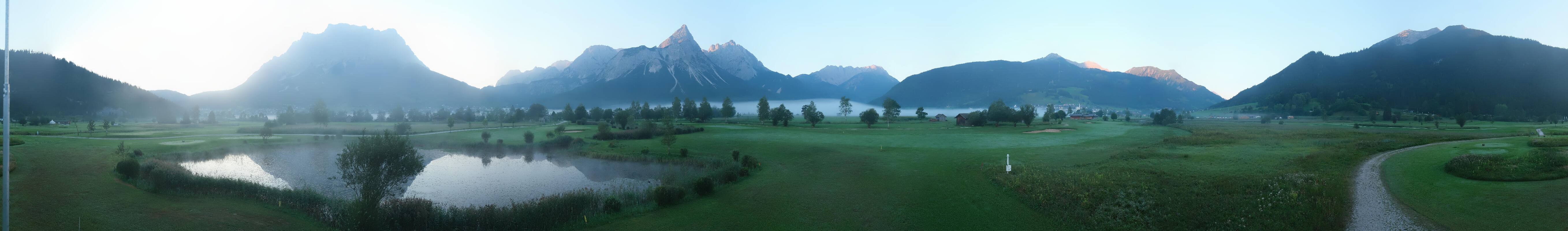 Archiv Foto Webcam Golfclub Zugspitze-Tirol Ehrwald-Lermoos