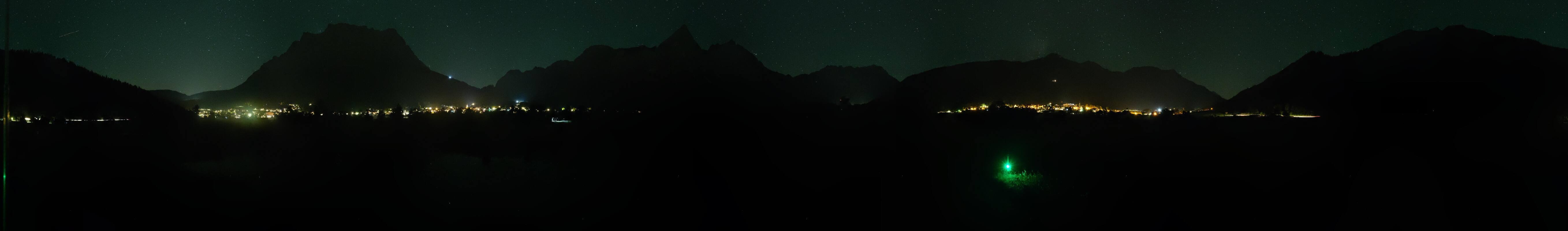 Archived image Webcam Ehrwald-Lermoos: Golf Club Zugspitze