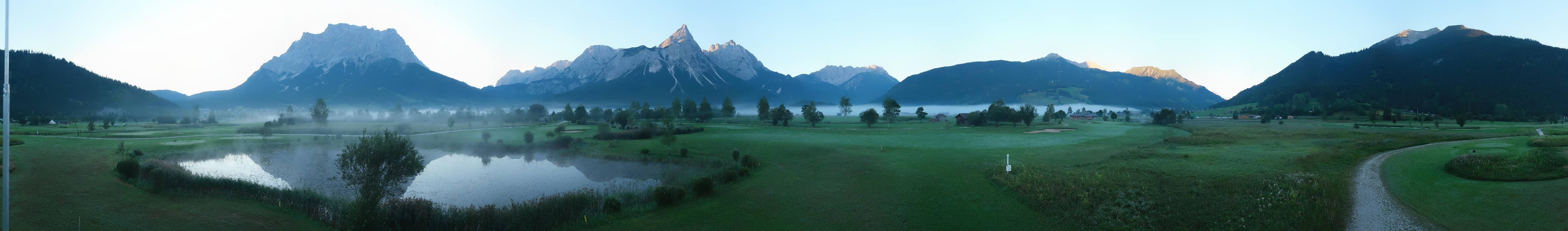 Archiv Foto Webcam Golfclub Zugspitze-Tirol Ehrwald-Lermoos