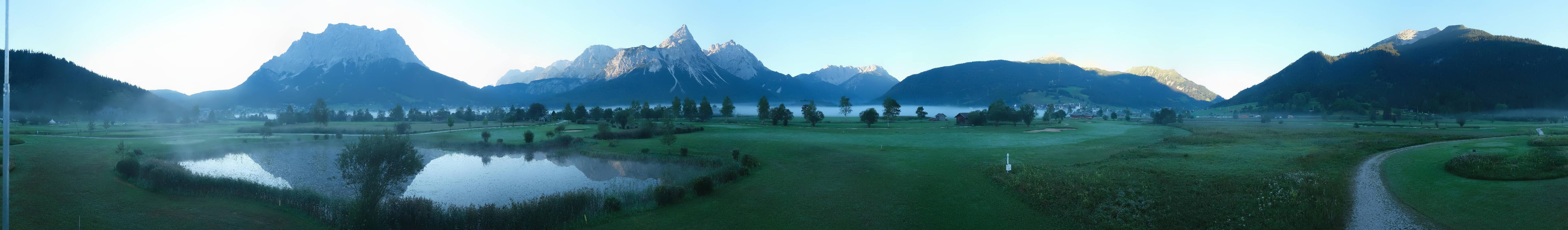 Archiv Foto Webcam Golfclub Zugspitze-Tirol Ehrwald-Lermoos