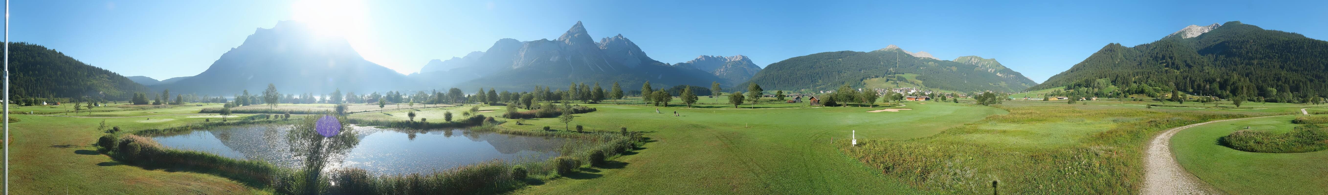 Archiv Foto Webcam Golfclub Zugspitze-Tirol Ehrwald-Lermoos
