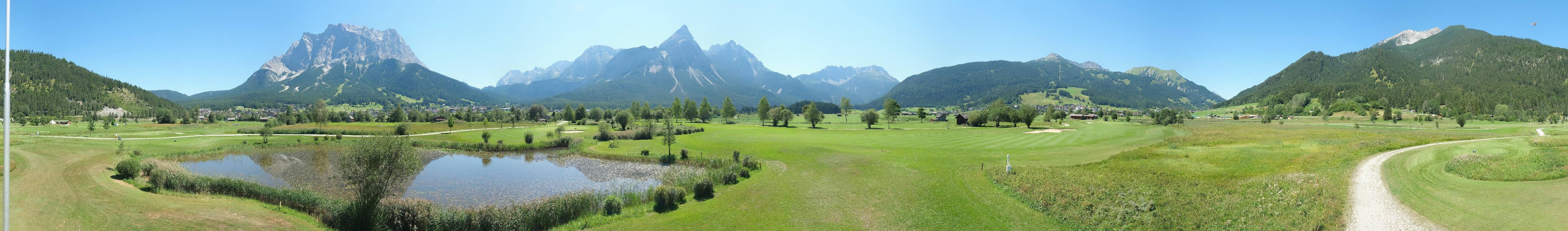 Archiv Foto Webcam Golfclub Zugspitze-Tirol Ehrwald-Lermoos