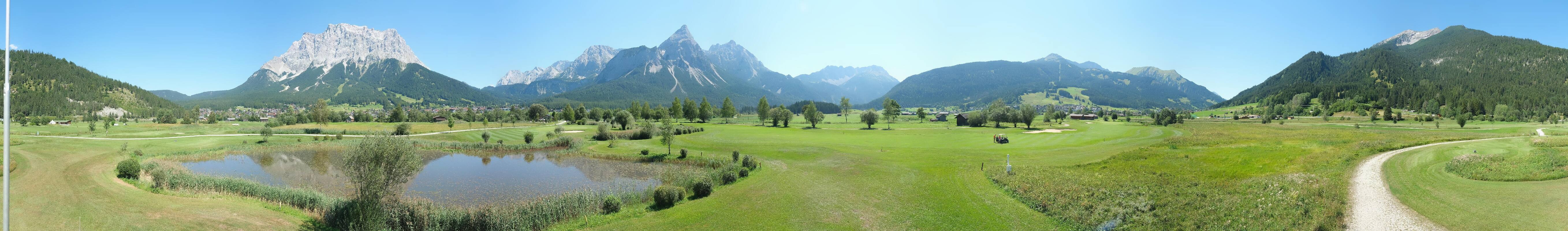 Archiv Foto Webcam Golfclub Zugspitze-Tirol Ehrwald-Lermoos